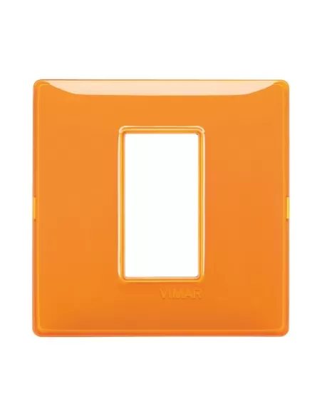 Vimar 14641.48 Placa 1 Reflex Naranja Módulos Serie Plana
